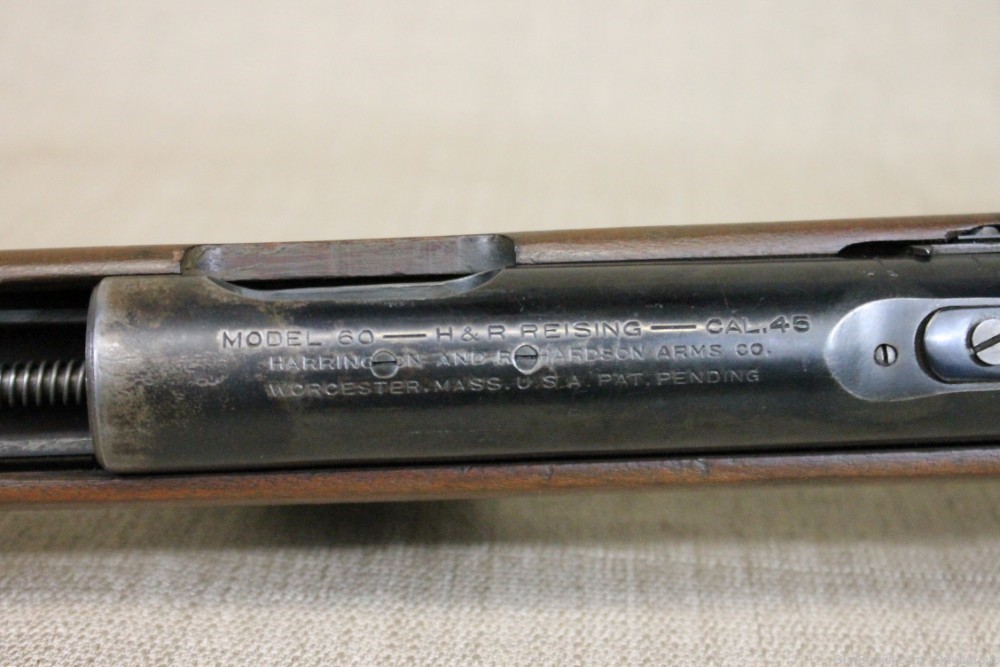 Early Harrington & Richardson Model 60 Serial Number 31 -img-5