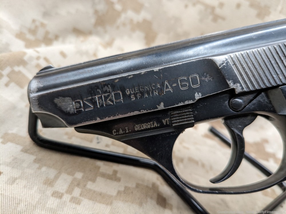 Astra A-60 .380 ACP DA/SA Pistol 1-13rd Mag Blued 3.25" BBL Good-img-3