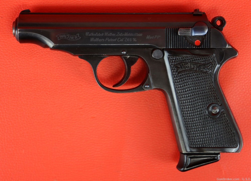 *1937 Original Walther PP 7.65 Crown "N"- Absolutely Beautiful-img-1