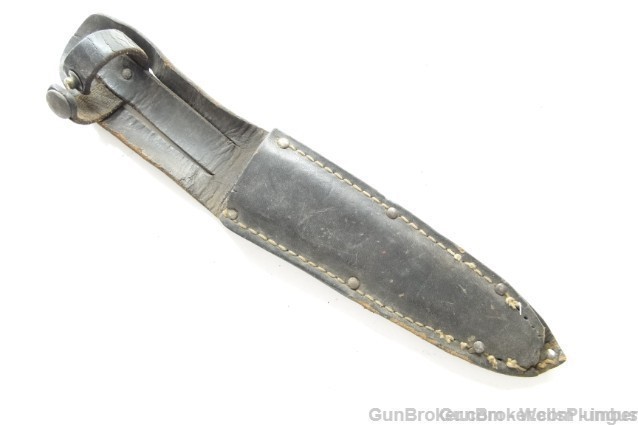 US WWII KUTMASTER UTICA FIGHTING KNIFE w/ SHEATH-img-12