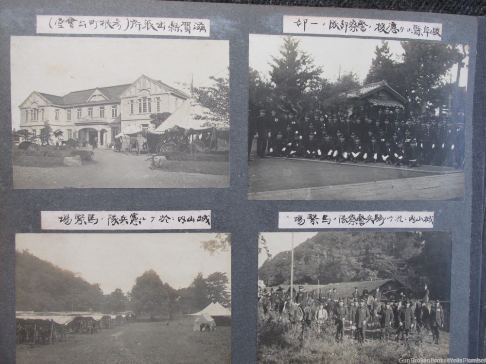 JAPANESE WWII LARGE MILITARY PHOTOGRAPH ALBUM NICE DETAILED PHOTOS-img-16