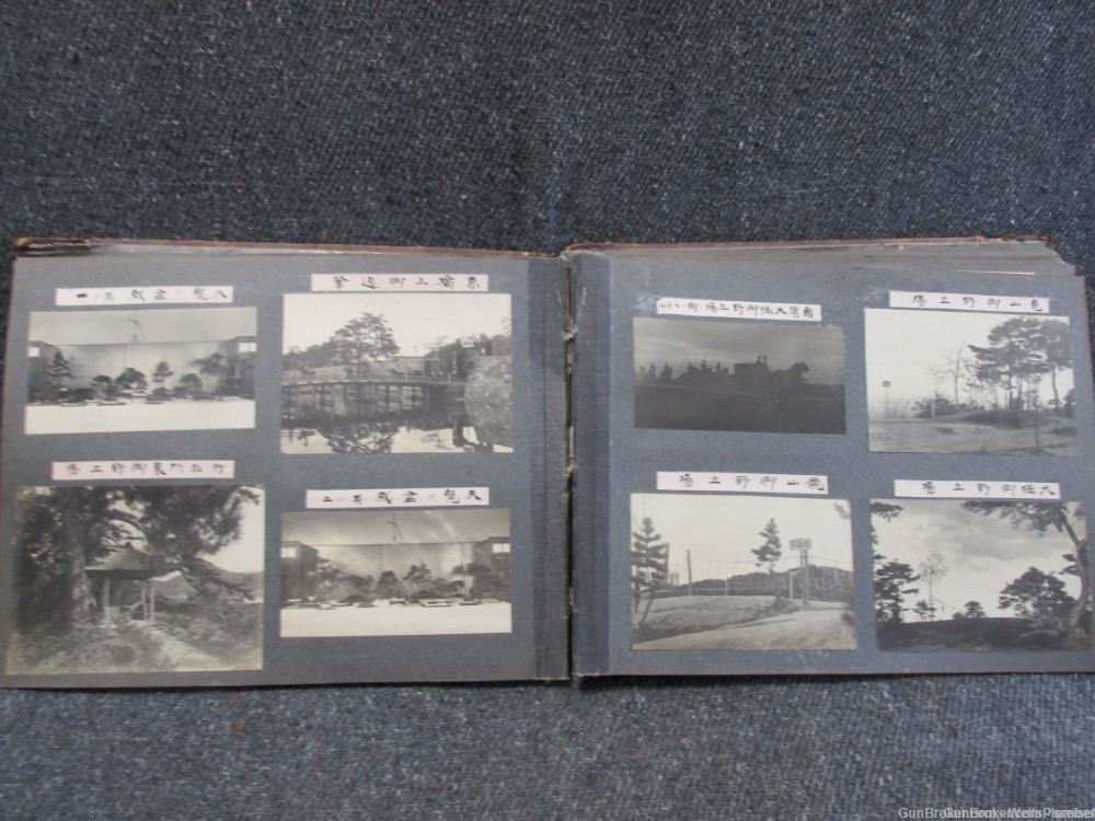 JAPANESE WWII LARGE MILITARY PHOTOGRAPH ALBUM NICE DETAILED PHOTOS-img-6