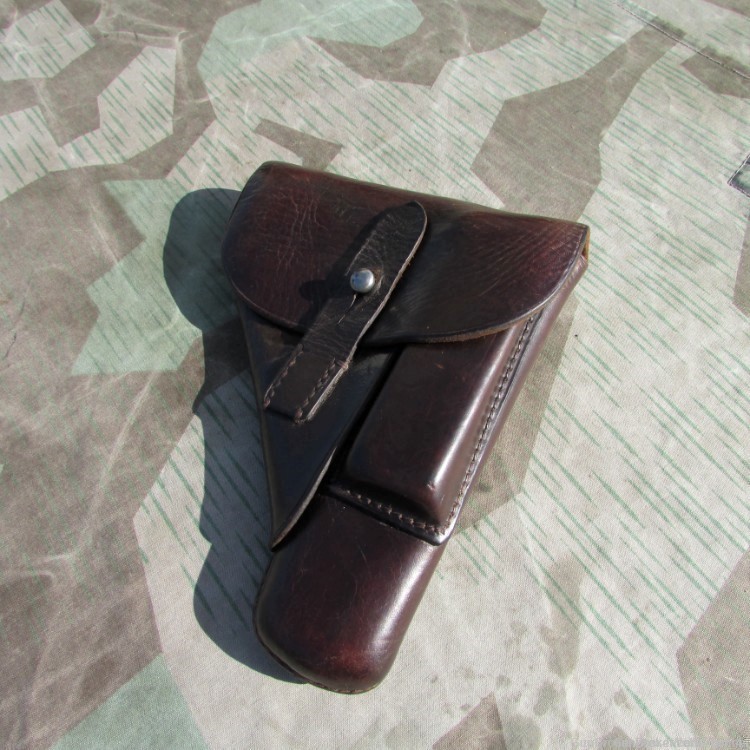 GERMAN WWII MAUSER HSC 7.65mm BROWN HOLSTER DATED 1940 BERLIN (VERY NICE)-img-29
