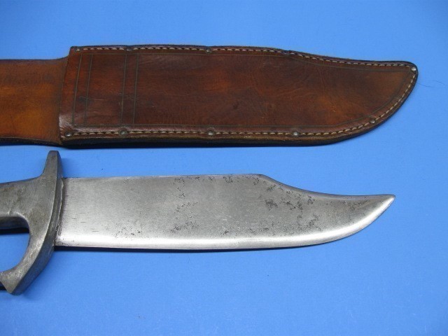 AUSTRIALIAN WWII KNUCKLE TRENCH FIGHTING KNIFE WITH SCABBARD-img-3