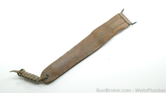 US WWII EVERITT KNUCKLE KNIFE w/ WESTERN SCABBARD-img-22