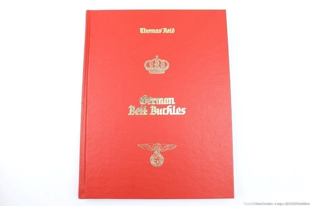 GERMAN BELT BUCKLES 1847-1945 EXCELLENT REFERENCE BOOK -img-0