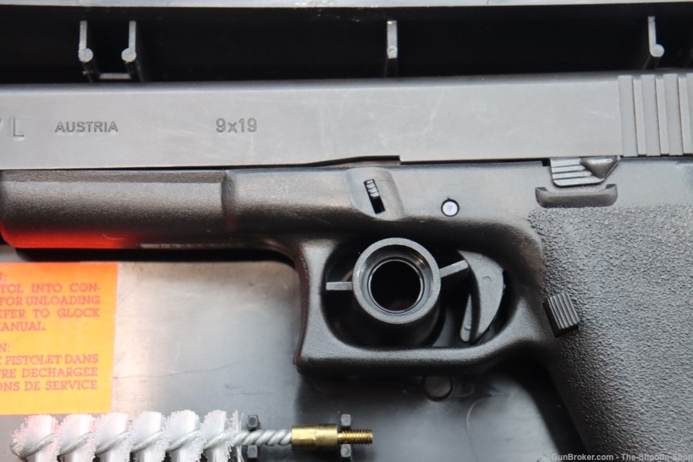 Glock Model G17L GEN1 Pistol G17 LONG SLIDE GEN 1 MAY 1988 9MM 6" Ported-img-3