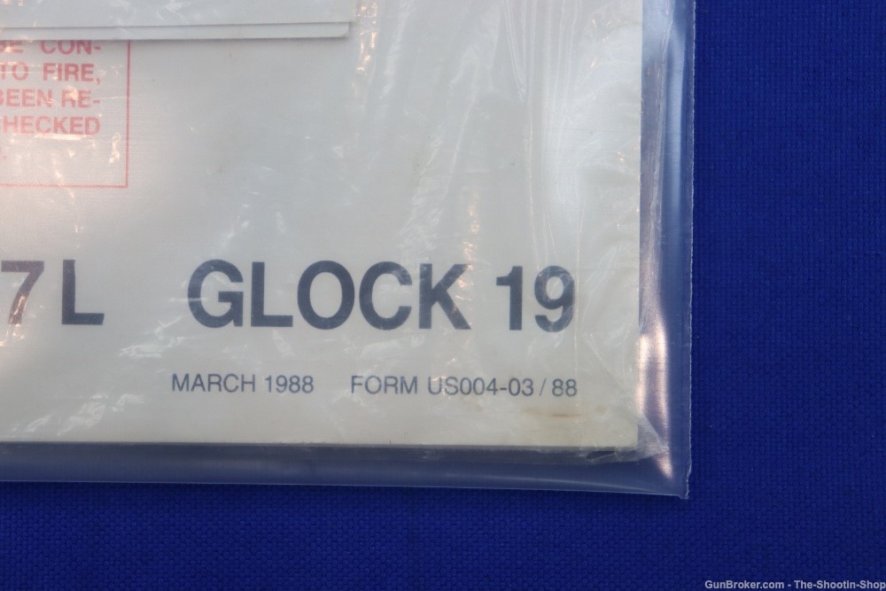 Glock Model G17L GEN1 Pistol G17 LONG SLIDE GEN 1 MAY 1988 9MM 6" Ported-img-43