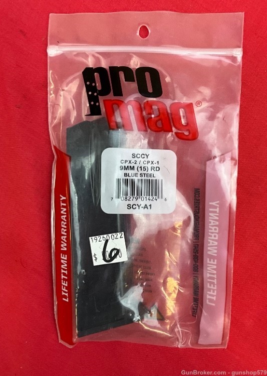 PRO MAG SCCY CPX-2 CPX-1 9MM MAGAZINE 15 ROUND SCY-A1-img-0