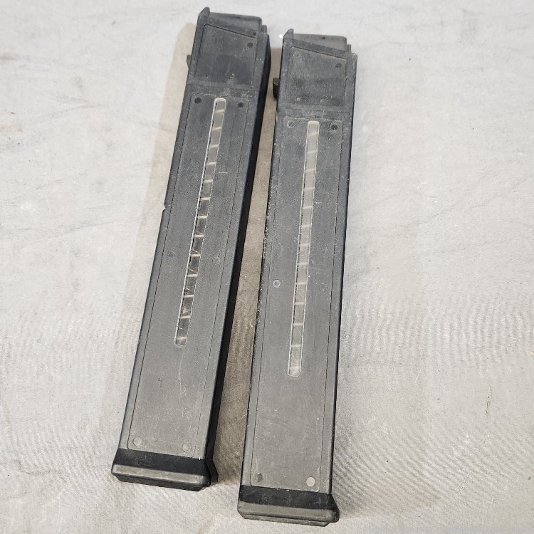 (2 TOTAL) HK UMP FACTORY 40S&W 30RD MAGAZINE L.E. RESTRICTED MARKED-img-7