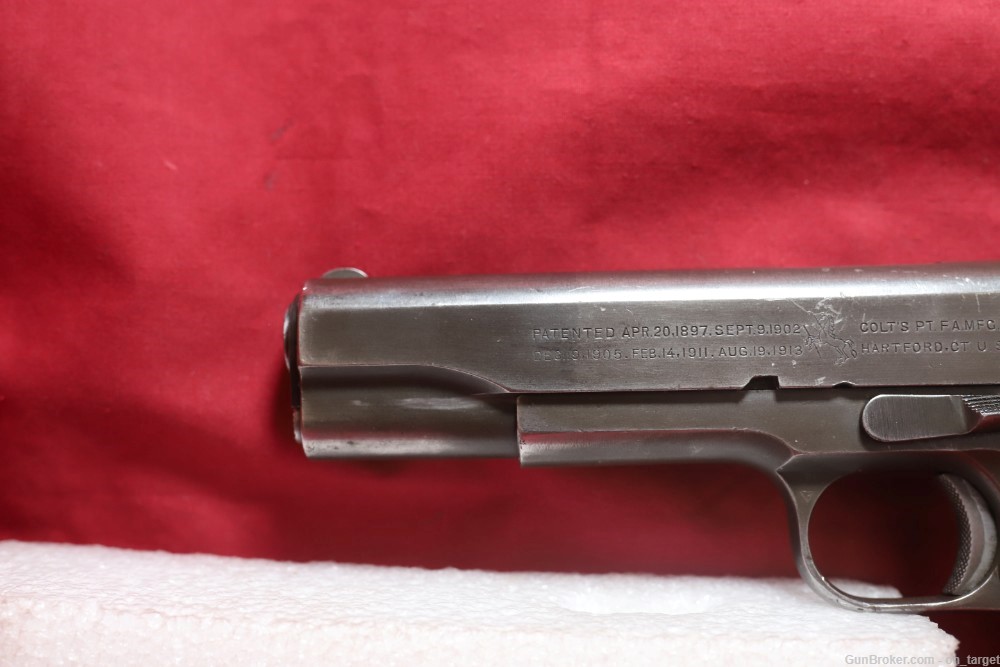 Colt 1911A1 WWII .45 ACP 5" Barrel MFG in 1942 with Holster S/N: 781058-img-4