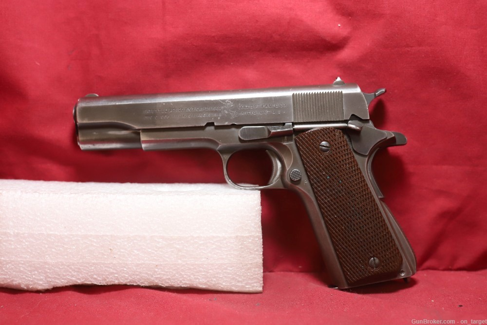 Colt 1911A1 WWII .45 ACP 5" Barrel MFG in 1942 with Holster S/N: 781058-img-3