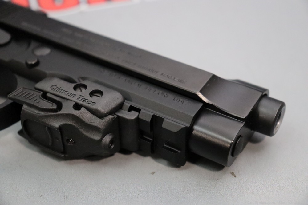 Beretta M92A1 4.9" 9mm w/Case & Laser -img-23