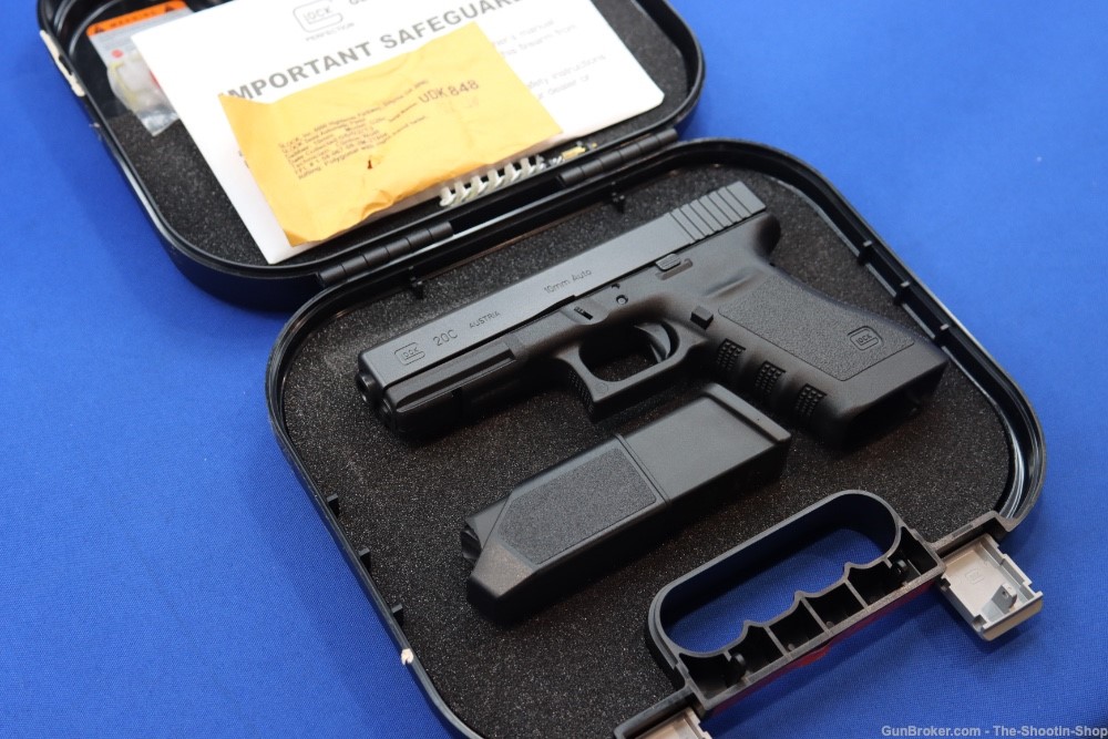 Glock Model G20C GEN3 Pistol 10MM Compensated RARE 20C GEN 3 15RD Ported SA-img-0