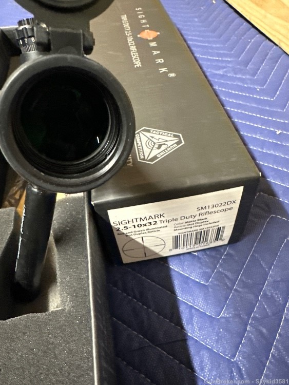 Sightmark scope used- almost new condition -img-3