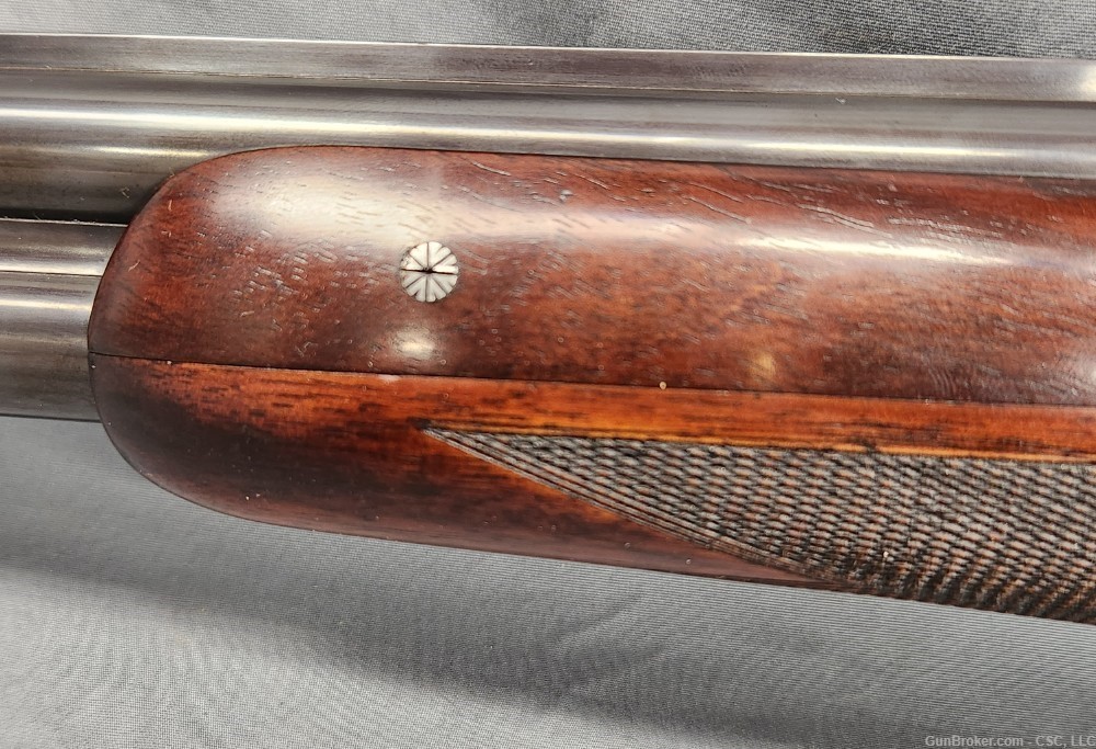 Fortuna over under 12 gauge shotgun with exquisite hand engraving 28"-img-24