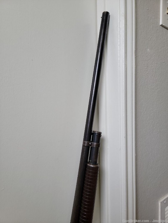 Rare Winchester 1897 Takedown [FULL CHOKE] Comes with Aftermarket Follower-img-1