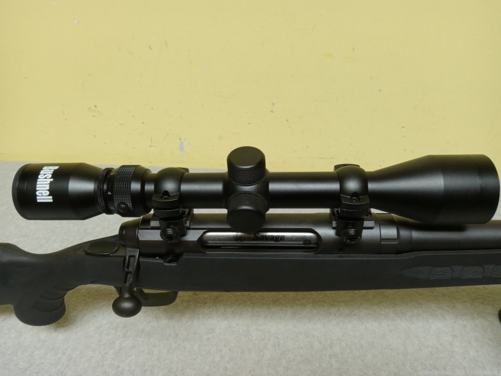 Savage Axis Bolt Action Rifle, 308 WIN, 22" Barrel, Bushnell Scope, Bipod-img-35