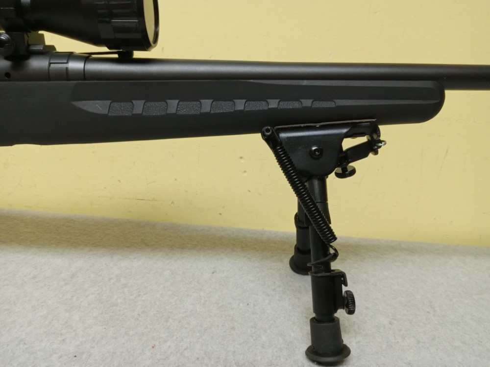 Savage Axis Bolt Action Rifle, 308 WIN, 22" Barrel, Bushnell Scope, Bipod-img-14