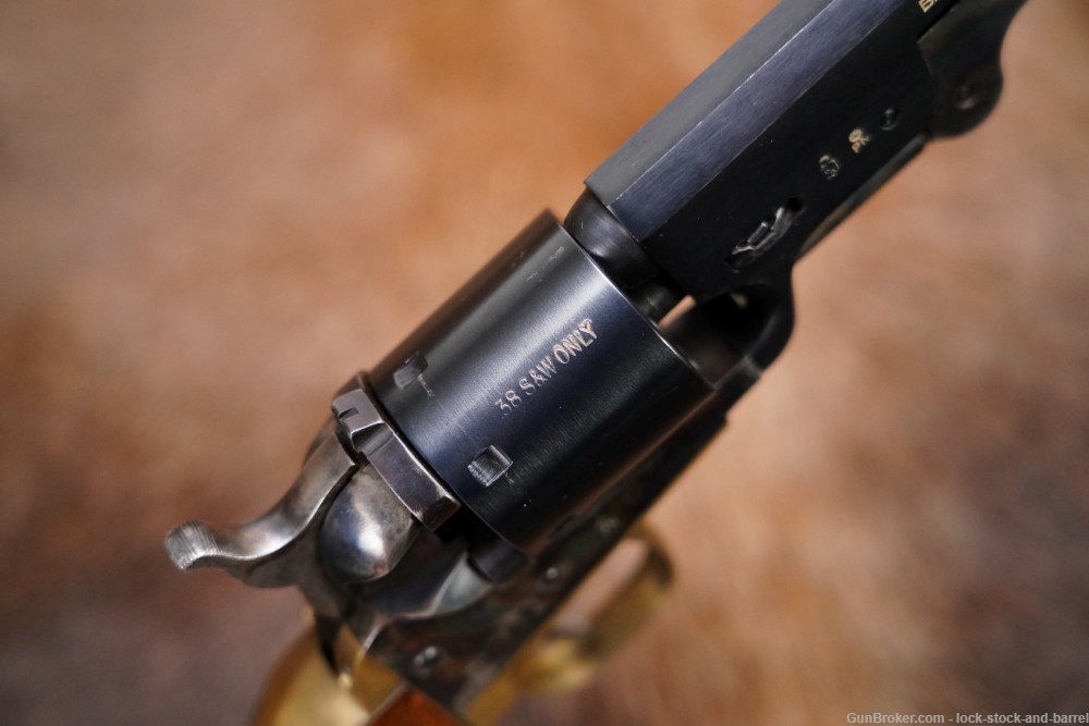 Italian 1851 Navy Replica .38 S&W  5" Revolver, ATF Modern -img-11