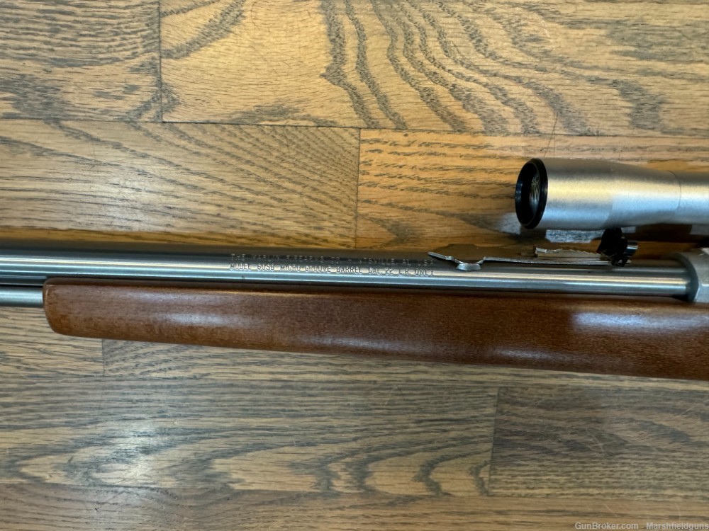 Marlin Model 60SB Stainless 19" .22LR NICE! Stainles 4X Scope-img-3