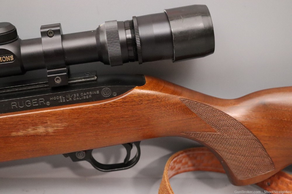Ruger 10/22 .22LR 18.5" w/ Scope - Made circa 1974 - -img-36