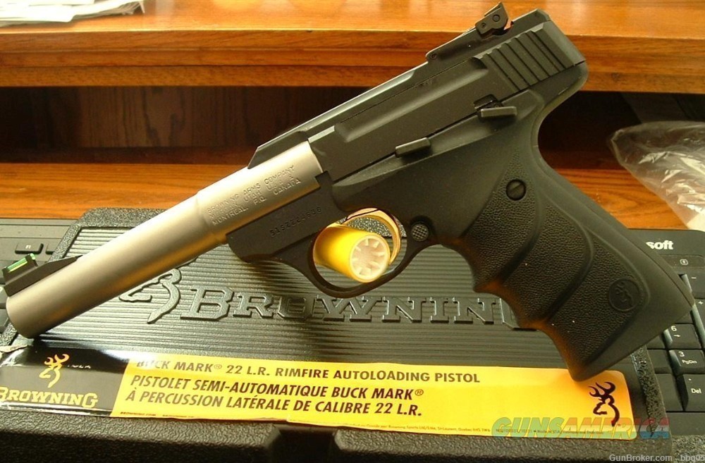 Browning Buck Mark Camper Stainless URX pistol  22 LR  New!  LAYAWAY OPTION-img-0