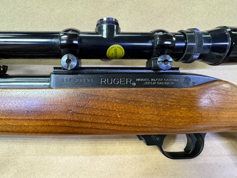 Ruger 10/22 Semi Auto 18in 1979-img-2
