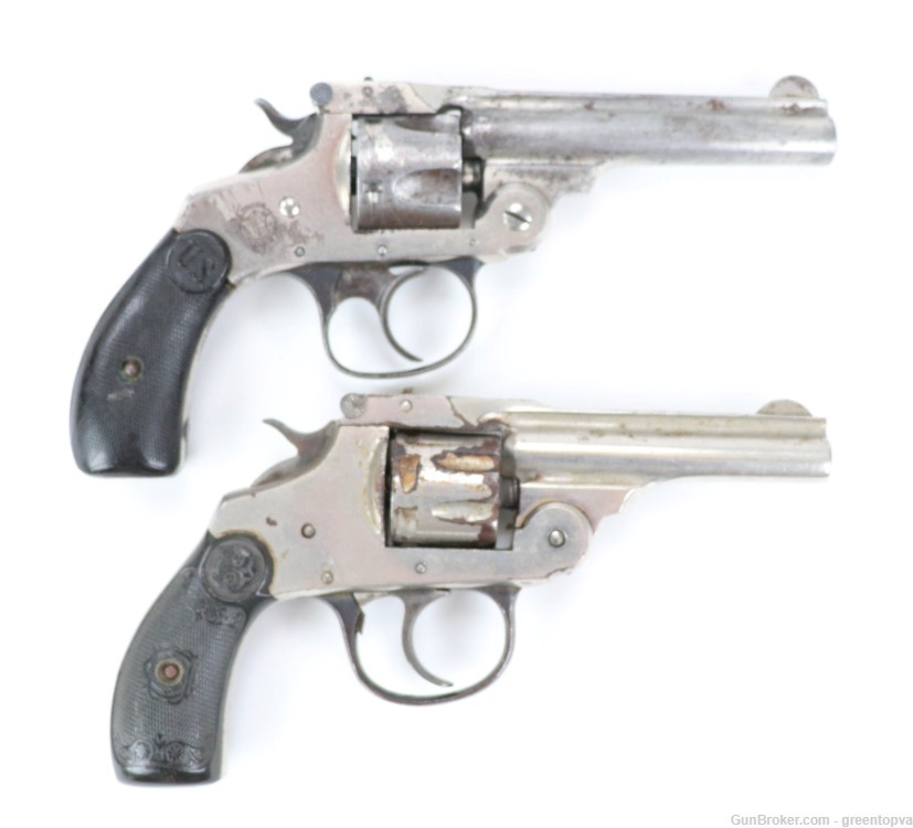 1 Lot of 5 Various Top Break Revolvers - Gunsmith Special Penny Start!-img-2
