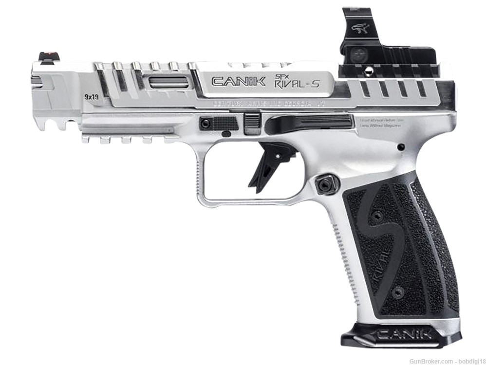 Canik HG7607CN SFx Rival-S Steel Frame Ambi 9mm 18rd 5" Red Dot NO CC FEES-img-0