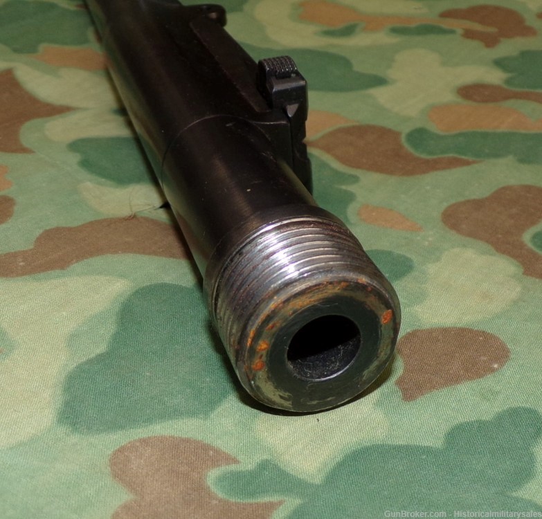 Original WW2 German 8mm K-98 Mauser Barrel Rear Site Clean Bore-img-6