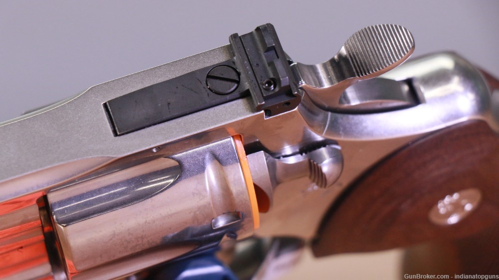 Colt Python .357 Magnum Revolver 8" Barrel 6-Rounds Walnut Target Grips-img-3