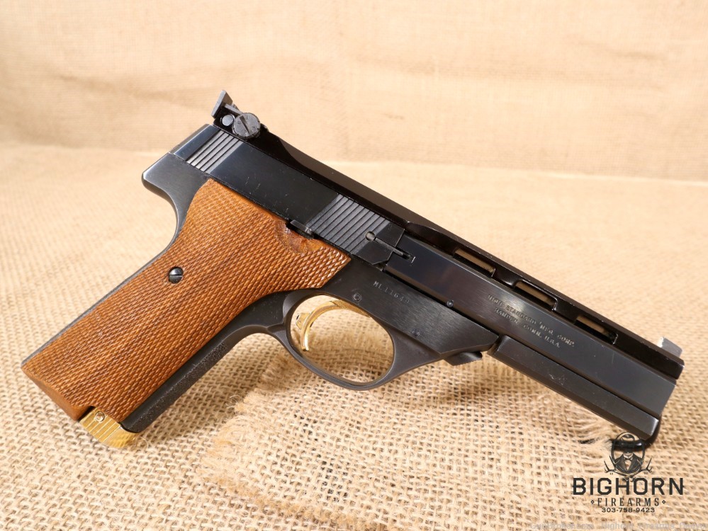High Standard, The Victor, .22LR, Semi-Auto Target Pistol w/Factory Weight-img-6
