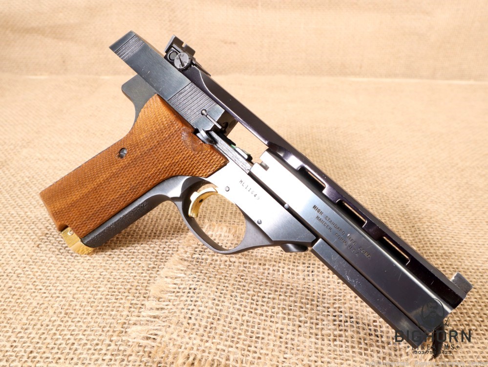 High Standard, The Victor, .22LR, Semi-Auto Target Pistol w/Factory Weight-img-31