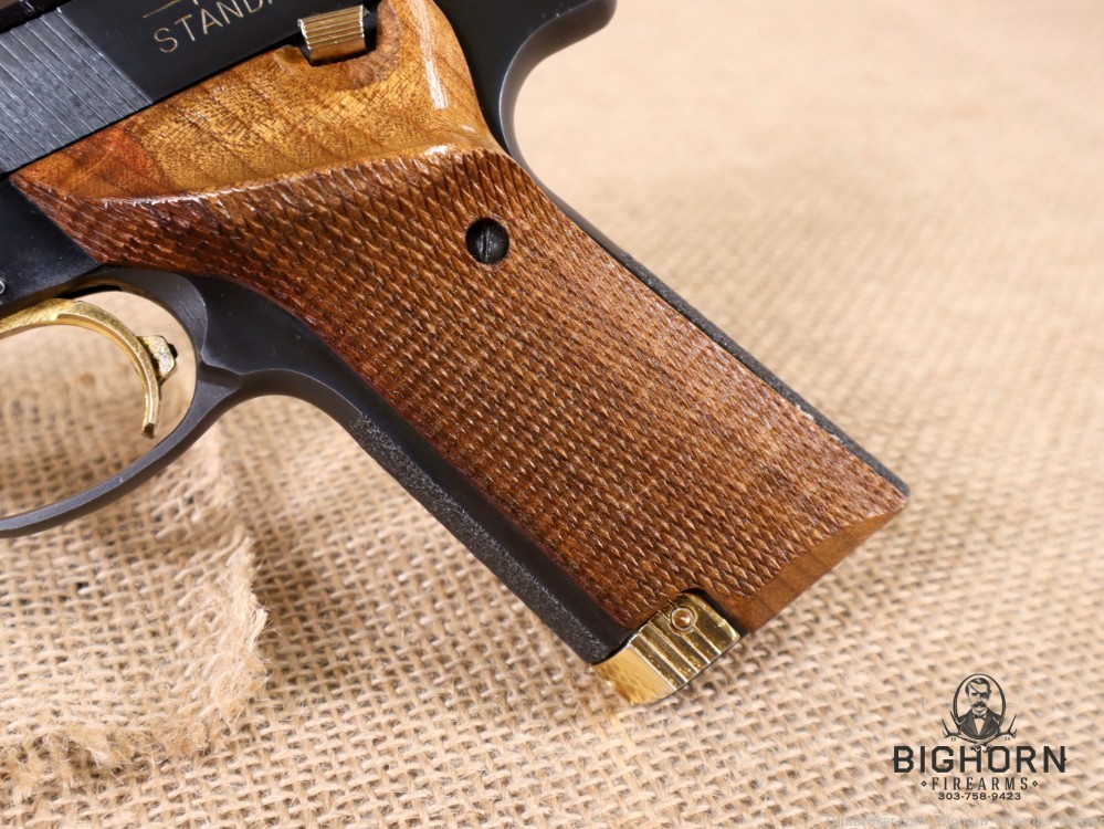 High Standard, The Victor, .22LR, Semi-Auto Target Pistol w/Factory Weight-img-4