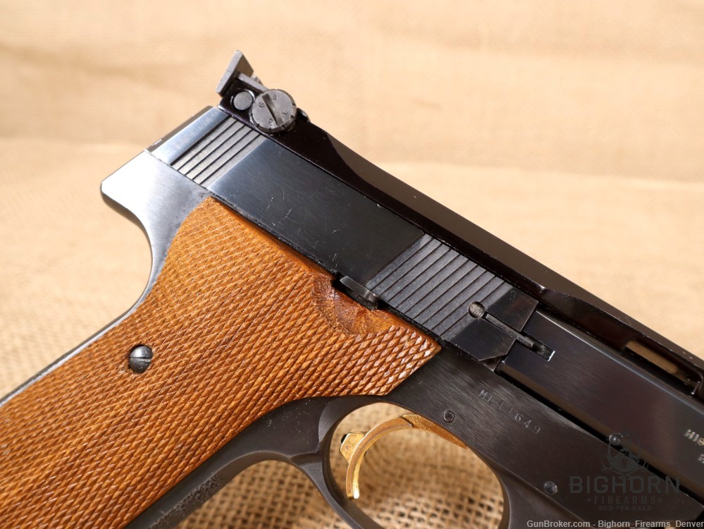High Standard, The Victor, .22LR, Semi-Auto Target Pistol w/Factory Weight-img-9