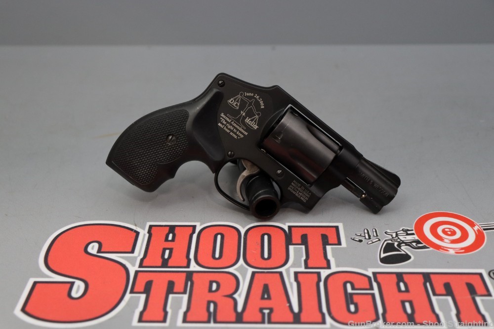 Smith & Wesson 442-2 (D.C. vs. Heller Edition) .38 SPL +P 1.87"-img-0