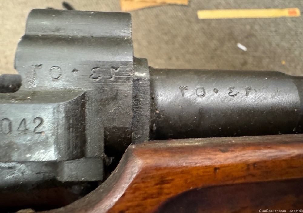 FN-49 Egyptian 3 Sling Swivel Original Matching 8mm Mauser Rare SAFN FN49-img-4
