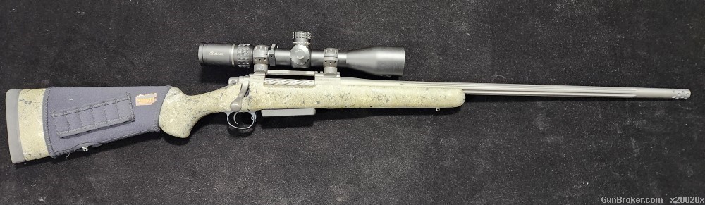 Pre-owned In-Rut Rifles 338 Lapua Custom, Defiance Machine Deviant, K&P-img-0