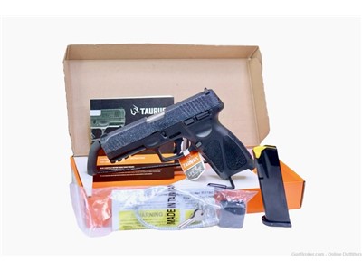 Custom Taurus GX4 9mm 3" 11+1 Semi Auto GX4 Black Glitter Gun Conceal Carry