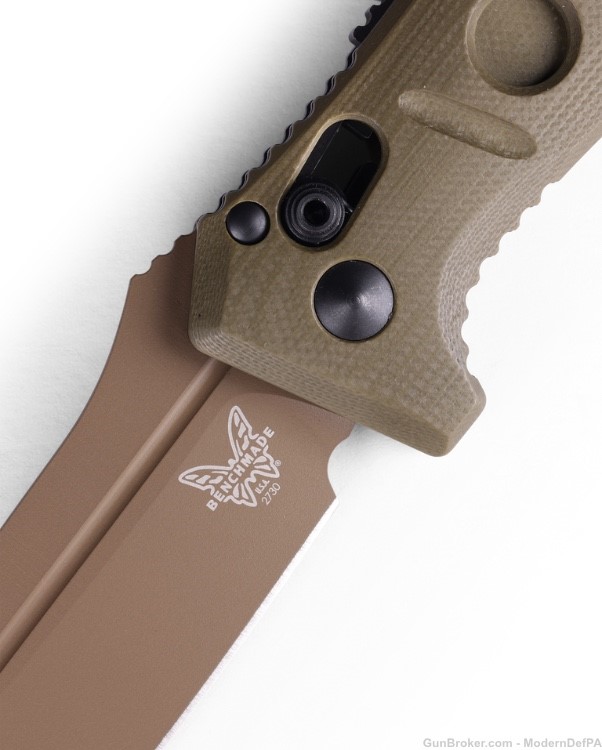 Benchmade Claymore Auto Ranger Green 3.6" NEW in TELFORD PA-img-3