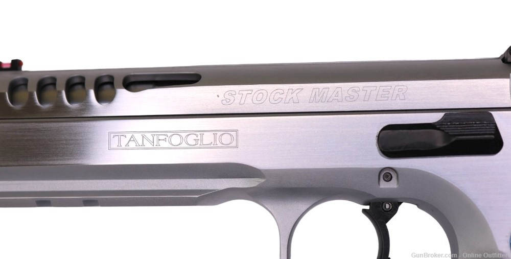 Tanfoglio IFG Defiant Stock Master 9mm 4.75" 17+1 Stainless Pic Rail Frame-img-3