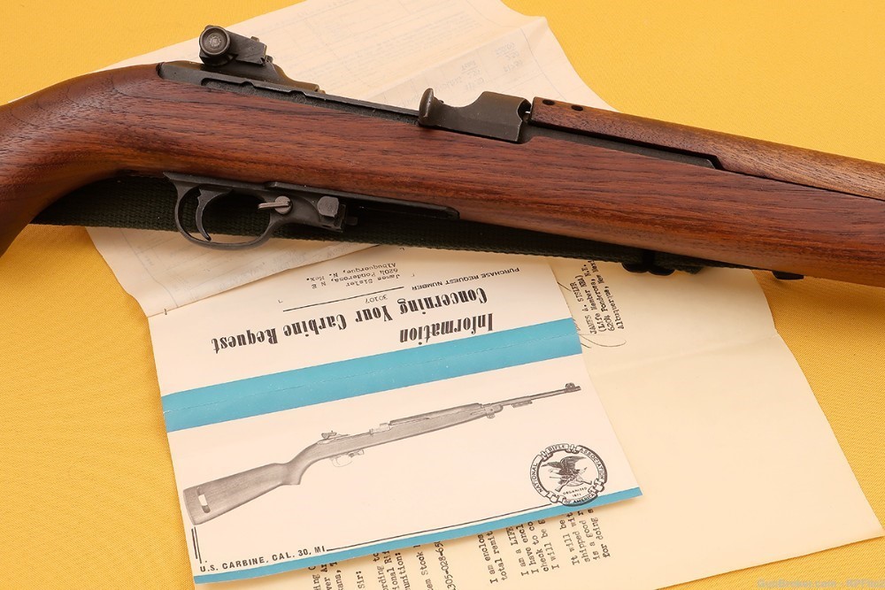 Saginaw M1 Carbine - 30 Carbine - Box & Military Purchase Documents-img-3