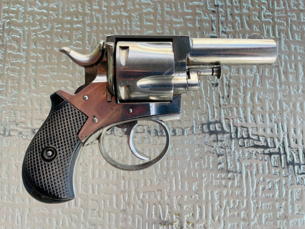 44 CAL Forehand and Wadsworth British Bulldog revolver-img-0