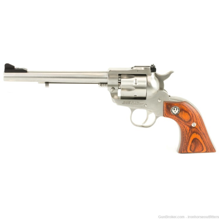 Ruger New Model Single-Six Convertible 22 LR 22 WMR 6.5" 6 Round-img-1