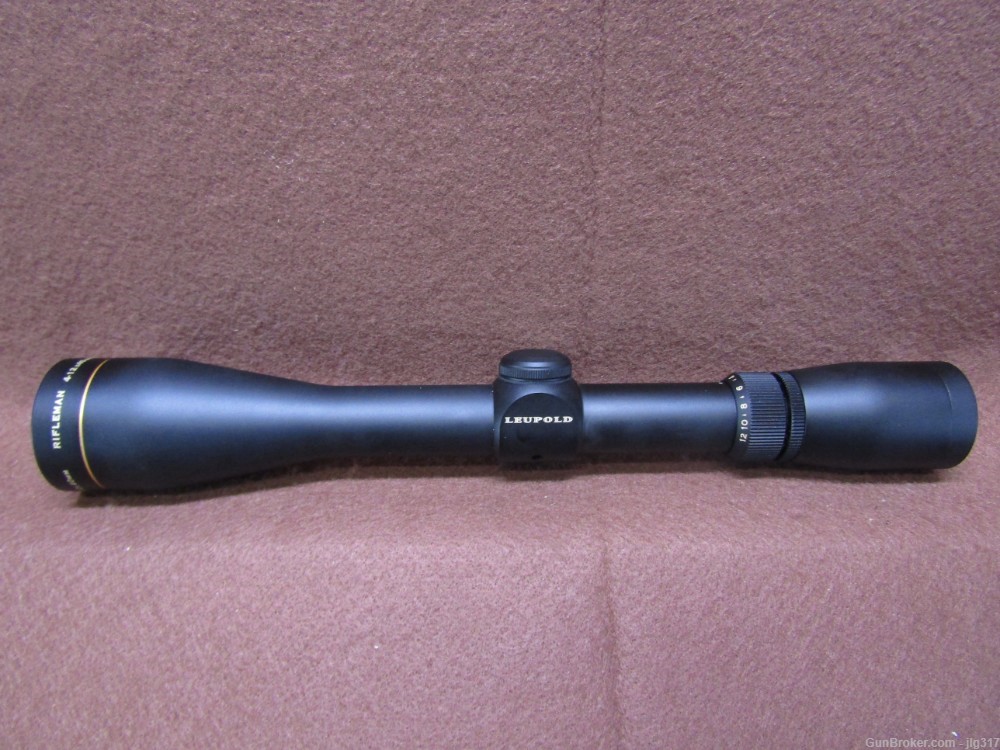 Leupold Rifleman 4-12x40 mm Rifle Scope Made in 2006 56170-img-2