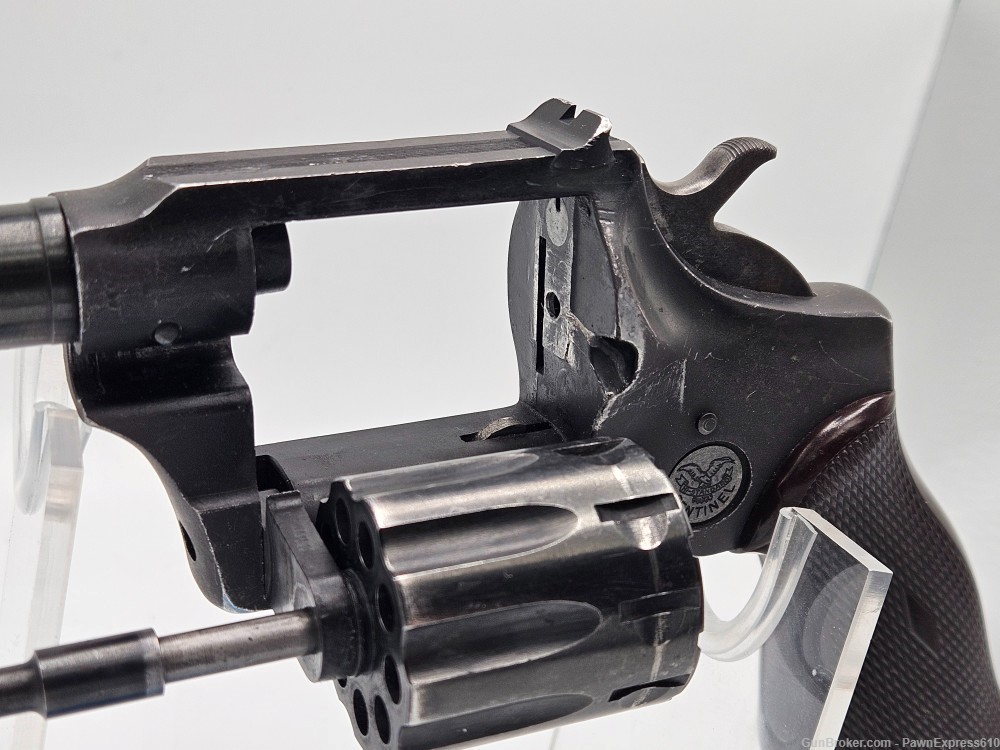 High Standard Sentinel R-101 .22 LR 6" 9 Shot Double Action Revolver-img-9