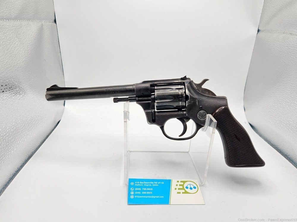 High Standard Sentinel R-101 .22 LR 6" 9 Shot Double Action Revolver-img-0