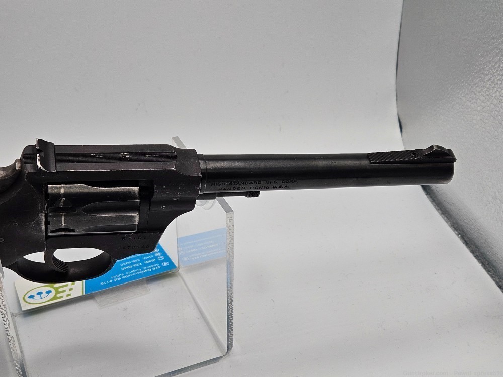 High Standard Sentinel R-101 .22 LR 6" 9 Shot Double Action Revolver-img-7