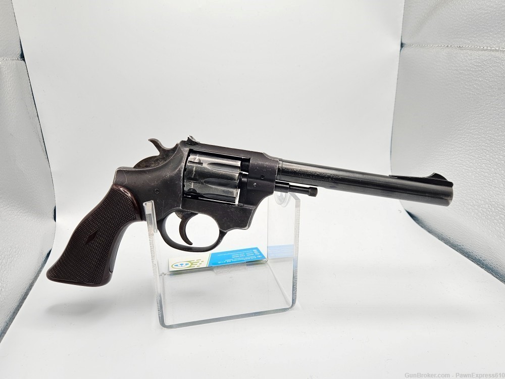 High Standard Sentinel R-101 .22 LR 6" 9 Shot Double Action Revolver-img-3